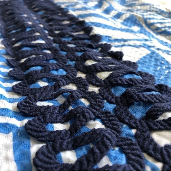 Lilly Pulitzer Annabelle Bay Blue Yacht Shift Dress - Picture 7 of 13